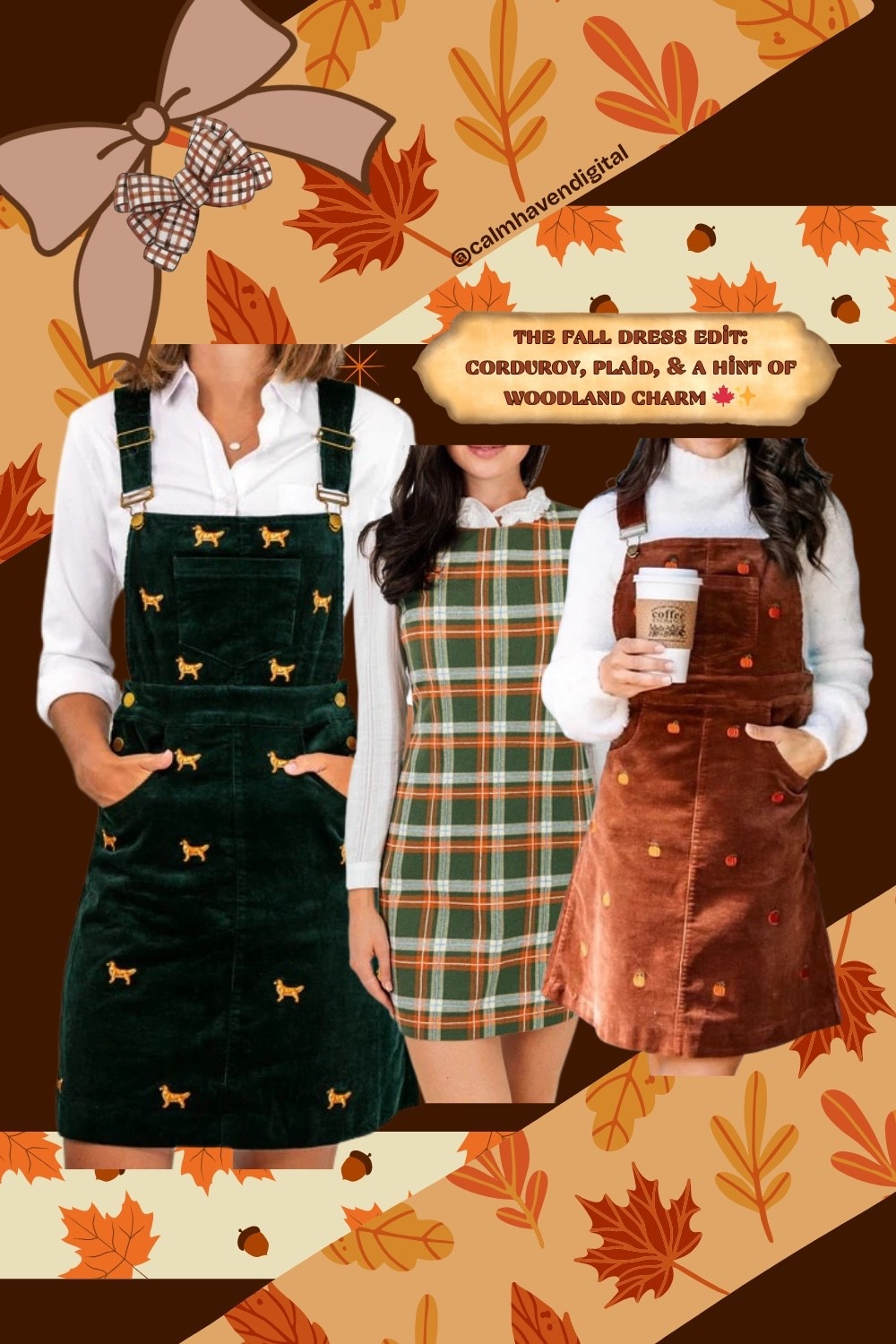 corduroy, plaid, and a touch of woodland charm 🍂🦊
these fall dresses were made for slow mornings, warm lattes, and golden leaves under your boots — the perfect mix of cozy and timeless 🤎

shop the full fall dress edit below ⬇️
-
-
#LTKfall #LTKfashion #LTKfinds #LTKwomensfashion #falloutfitinspo #fallstyleguide #cozygirlstyle #autumnvibes #fallcapsulewardrobe #calmhavendigital

#LTKSeasonal #LTKStyleTip