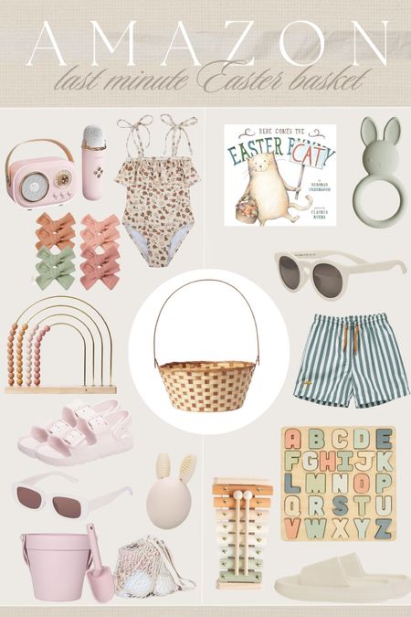 Last minute Easter basket that arrives on time 🧺🐇🤍

#boyseasterbasket #girlseasterbasket #babyeasterbasket #toddlereasterbasket #giftidea #easterbasketstuffers #amazon #girls #boys 

#LTKfindsunder50 #LTKfamily #LTKSeasonal