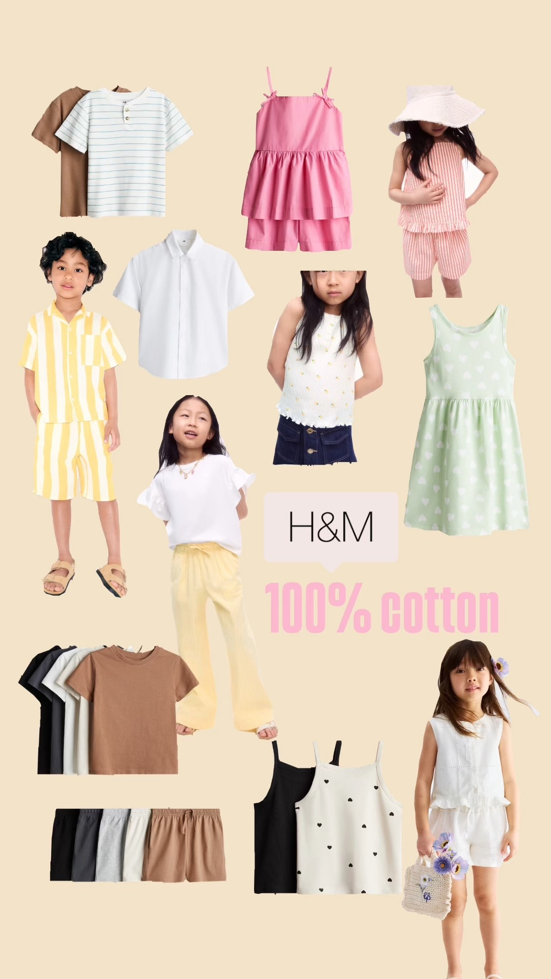 Cute boy and girl fashion finds from H&M that are 100% cotton and perfect for summer! 

Mom finds
Fashion for kids
Clean living 

#LTKFindsUnder50 #LTKSeasonal #LTKKids