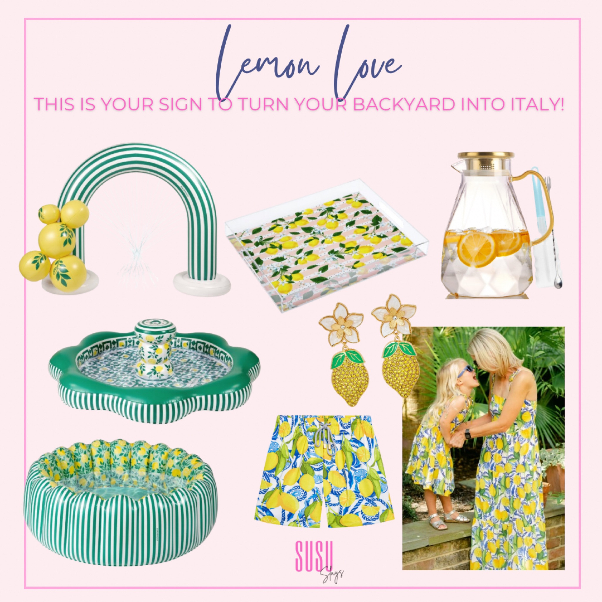 🍋 Lemons are everything this season! 
Time to throw a lemon themed party or make your backyard feel like Positano! 
Everything you need from Target, Kenny Flowers, and Amazon!

#LTKHome #LTKParties #LTKSeasonal