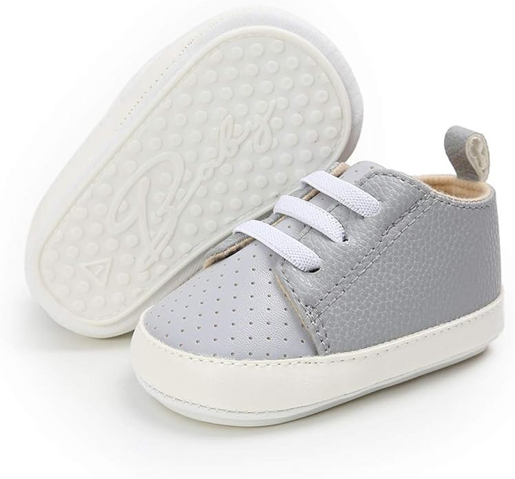 BENHERO Baby Boys Girls Oxford Shoes Soft Sole PU Leather Moccasins Infant Toddler First Walkers ... | Amazon (US)