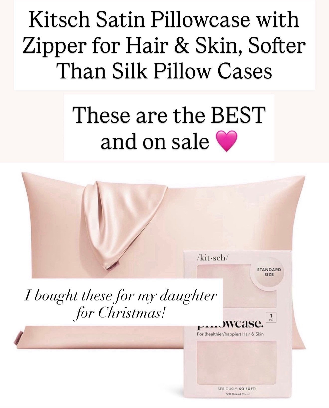 These are the best Kitsch pillowcases for your hair and skin. 

#LTKHome