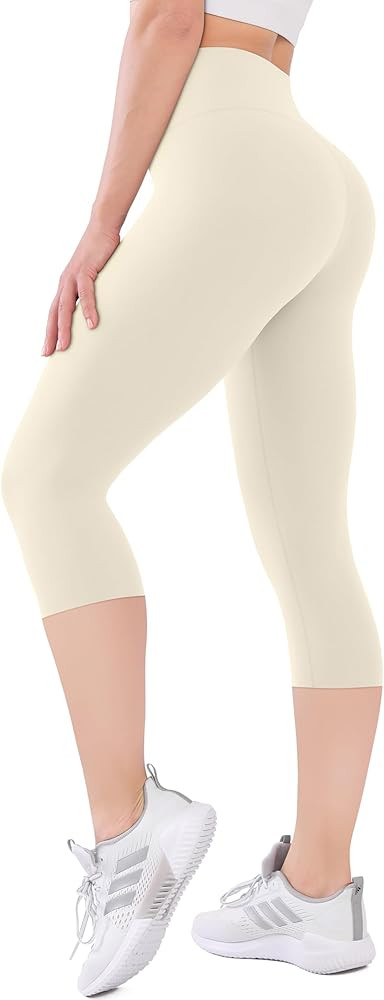 High Waisted Leggings for Women Tummy Control Buttery Soft Yoga Pants Womens Gym Workout Running ... | Amazon (US)