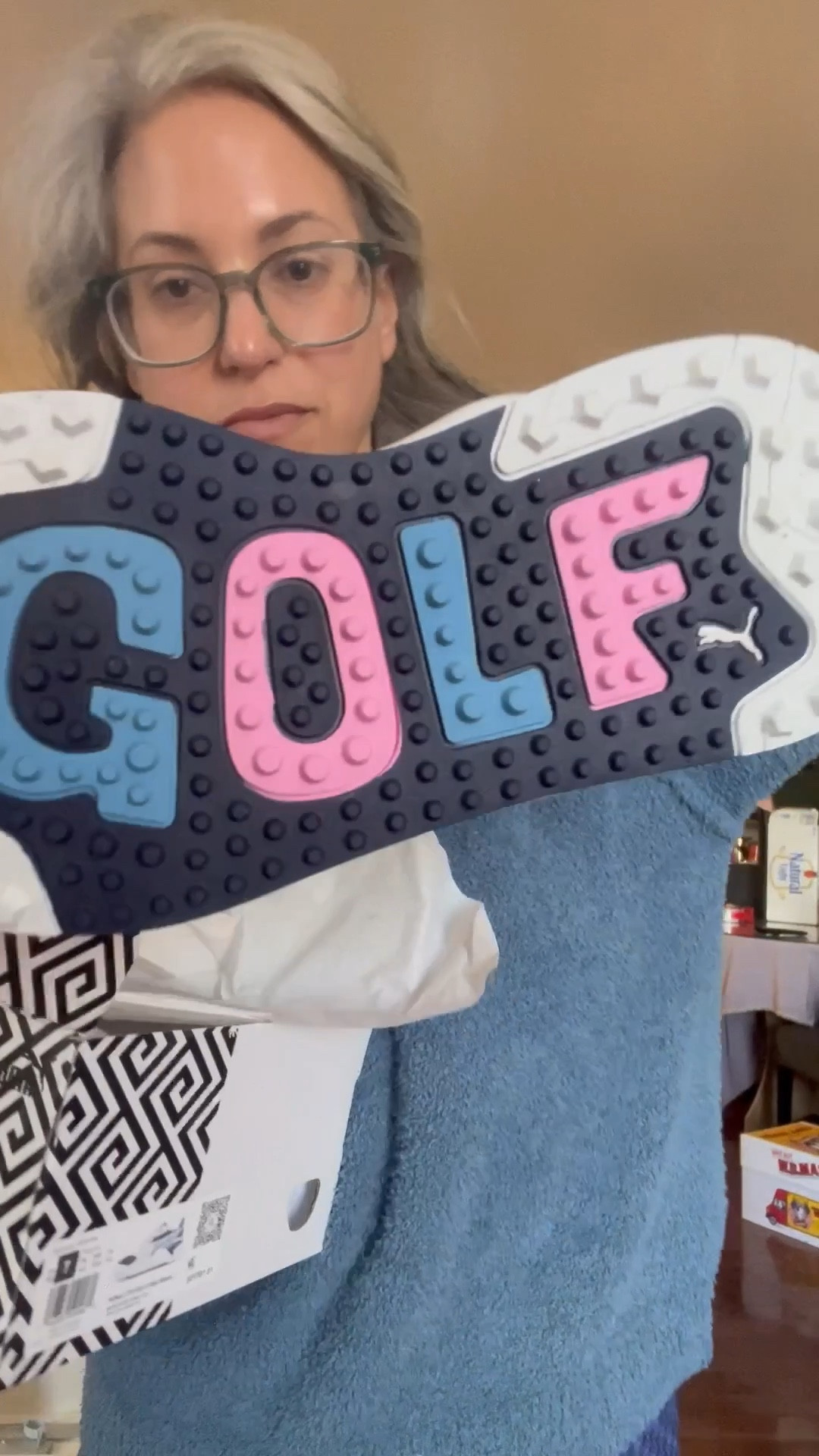 New golf clothes alert. These are my favorite golf pants. I like them so much I own them in two colors. I already owned black but couldn’t pass up this fun print. They have a wide waist band making them super comfortable and are cropped. I also picked up these fun and colorful puma golf shoes. Did I need them know but I love them  

#LTKfitness #LTKSeasonal #LTKfindsunder100