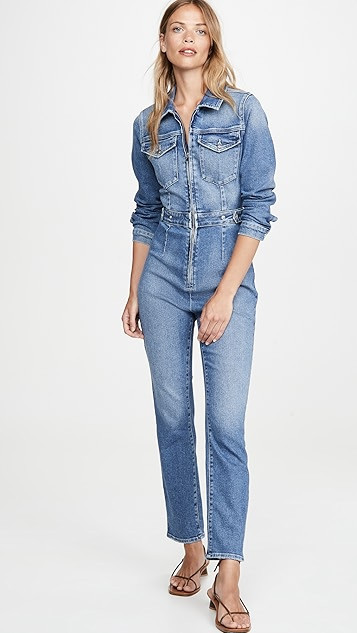 Exposed Zip Jumpsuit | Shopbop