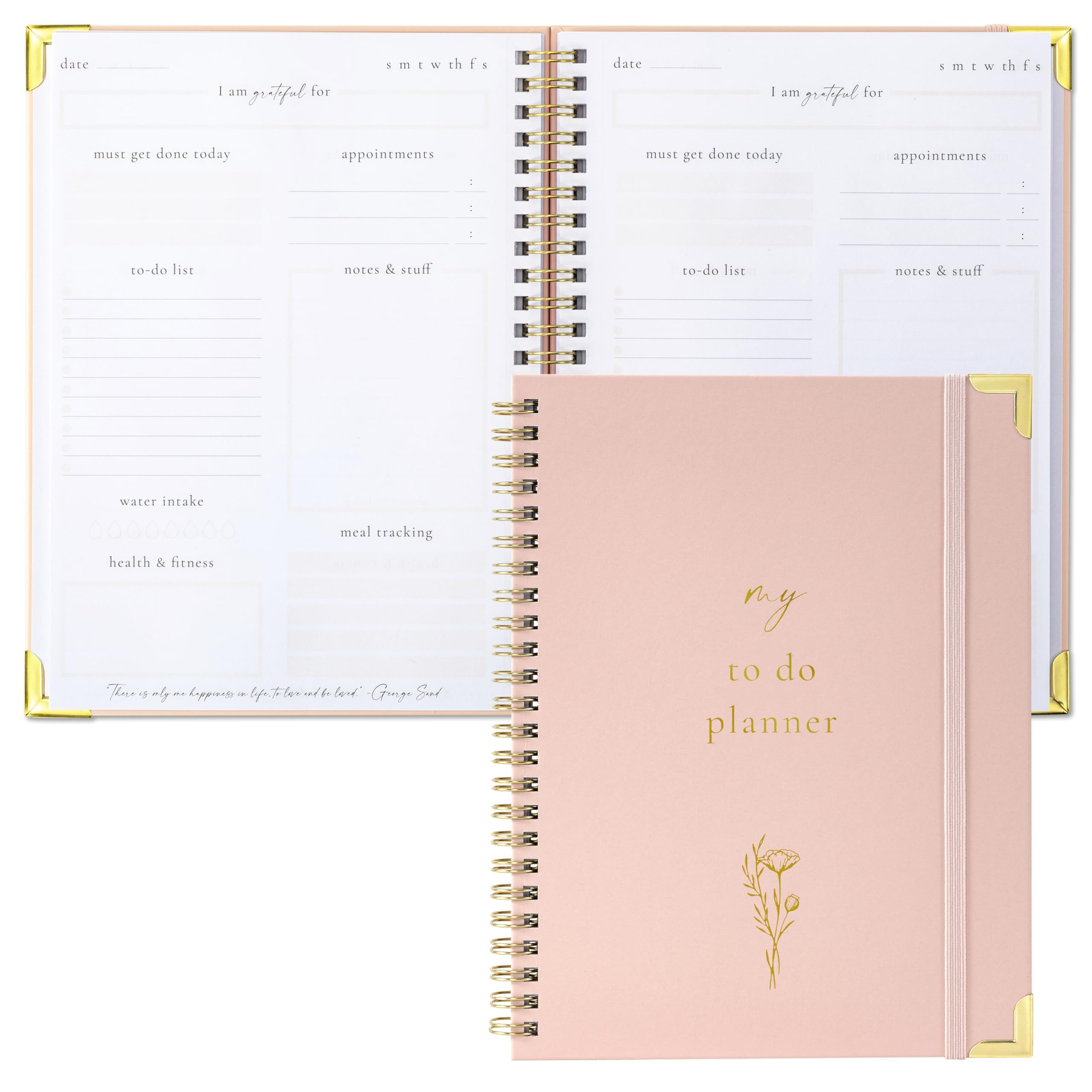Beautiful To Do List Notebook - Aesthetic Daily Planner to Easily Organize Your Tasks And Boost P... | Amazon (US)