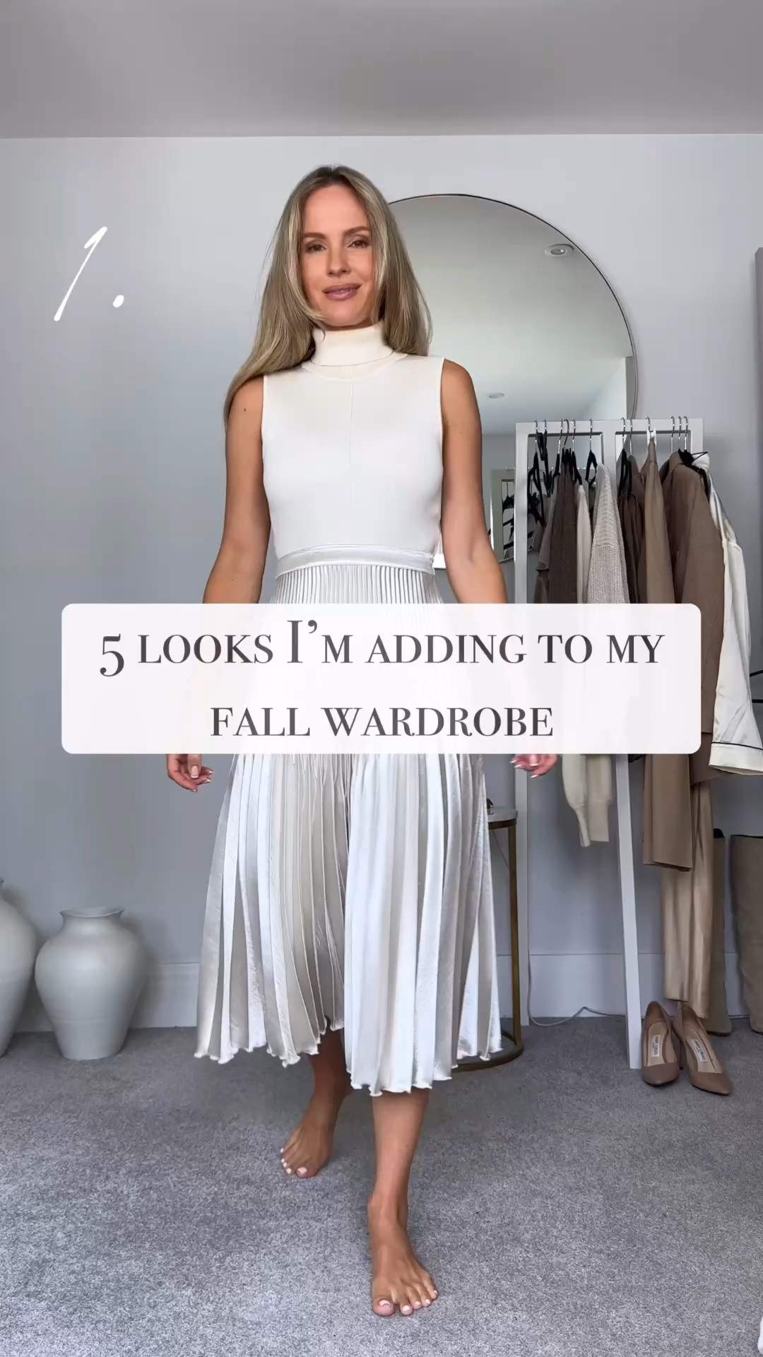 5 looks for my autumn wardrobe - I’m updating my outfit library. Picking some old favourites to rewear and adding some new looks. 

There is something truly special about actually getting to wear different clothes in autumn. Layers, more muted tones, different materials to play with. 

I’m not quite there yet, but give it a few weeks and I will be wearing these on repeat. 

Do you prefer to get dressed in the summer or in the autumn? 

As always, you can find my looks in my bio. 🤍

#tessmontgomery #slowfashion #wardrobestrategist

#LTKuk #LTKautumn #LTKstyletip
