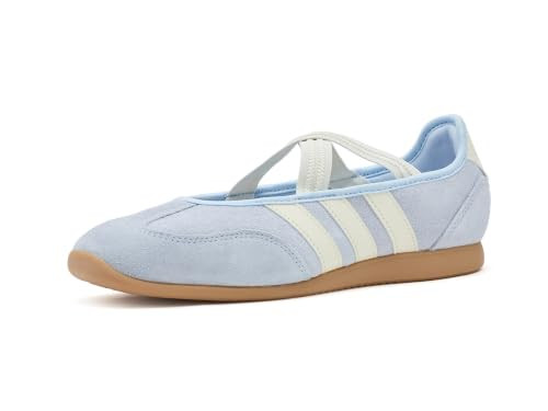 adidas Womens Barreda Mary Jane Flats Casual - Blue - Size 5 M | Amazon (US)
