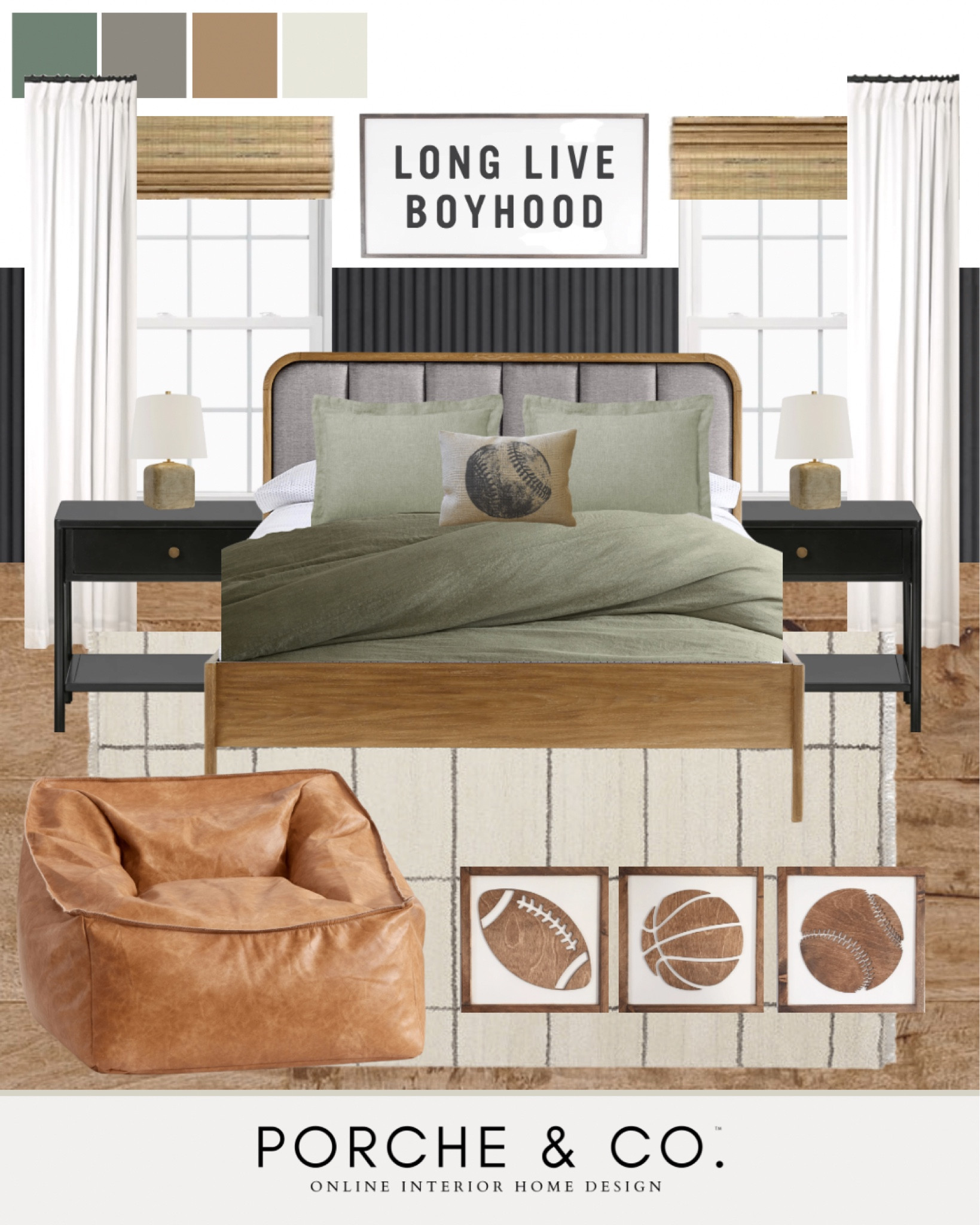 Teen boys room, teen room, boys room, modern transitional kids room, #edesign #curated collection 

#LTKstyletip #LTKkids #LTKhome