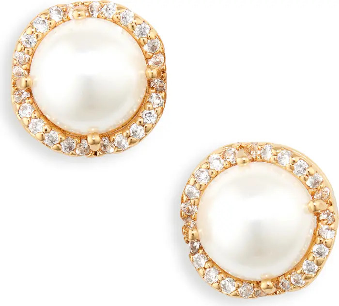 kate spade new york crystal stud earrings | Nordstrom | Nordstrom