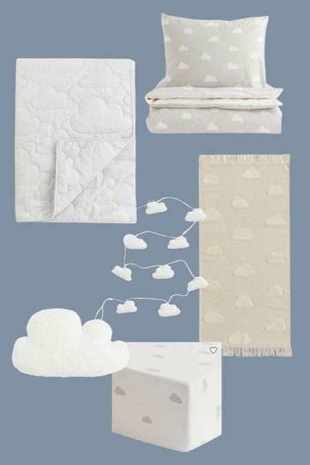 H&m kids room finds clouds dreamy bedroom

#LTKkids #LTKFind #LTKhome