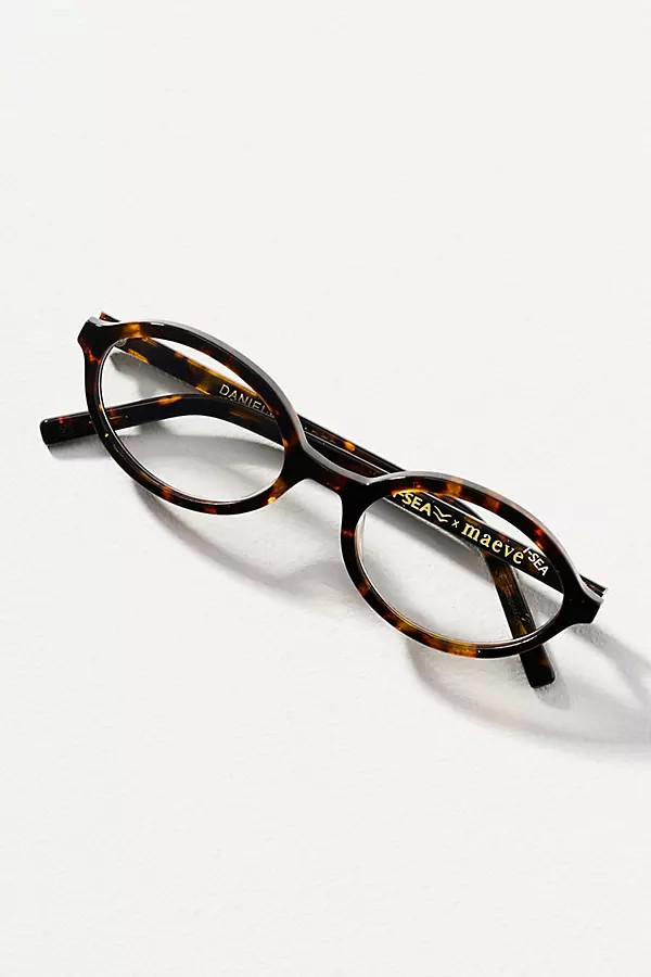 I-SEA Shimmery Oval Reader Glasses | Anthropologie (US)