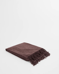 Issy Chenille Throw  - Chocolate | Target AU