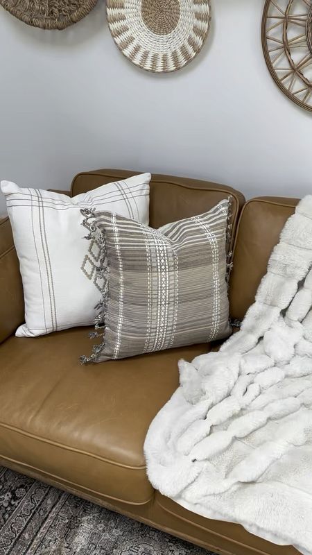 Affordable neutral spring refresh pillows from Walmart! Love the designs on each unique pillow. 

#walmartfinds
#walmarthome



#LTKfindsunder50 #LTKstyletip #LTKhome