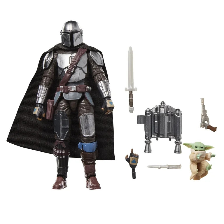 Star Wars The Vintage Collection The Mandalorian & Grogu Action Figure (3.75\u201d) | Walmart (US)
