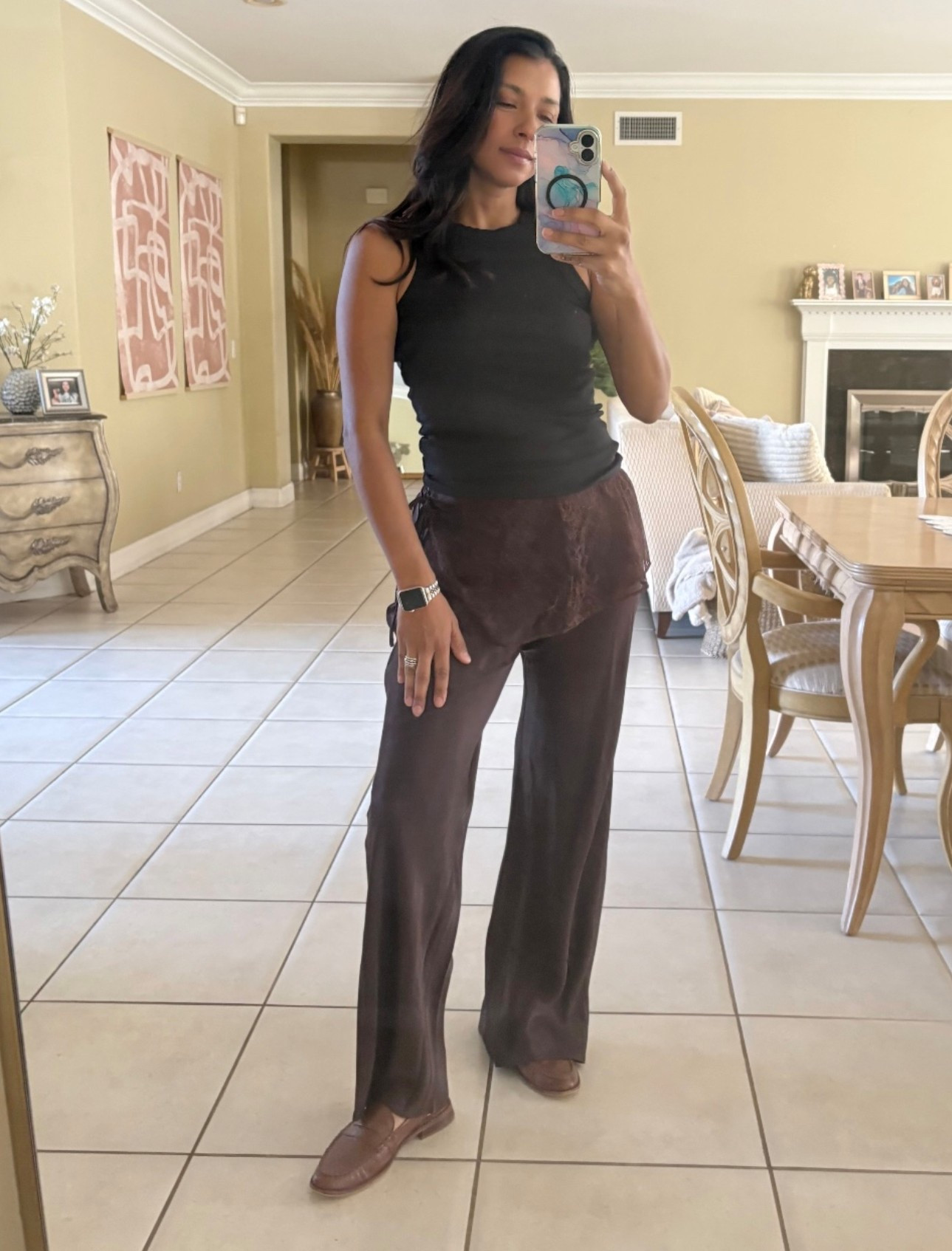 Silk + lace detailss

#LTKgrwm #LTKOver40 #LTKootd