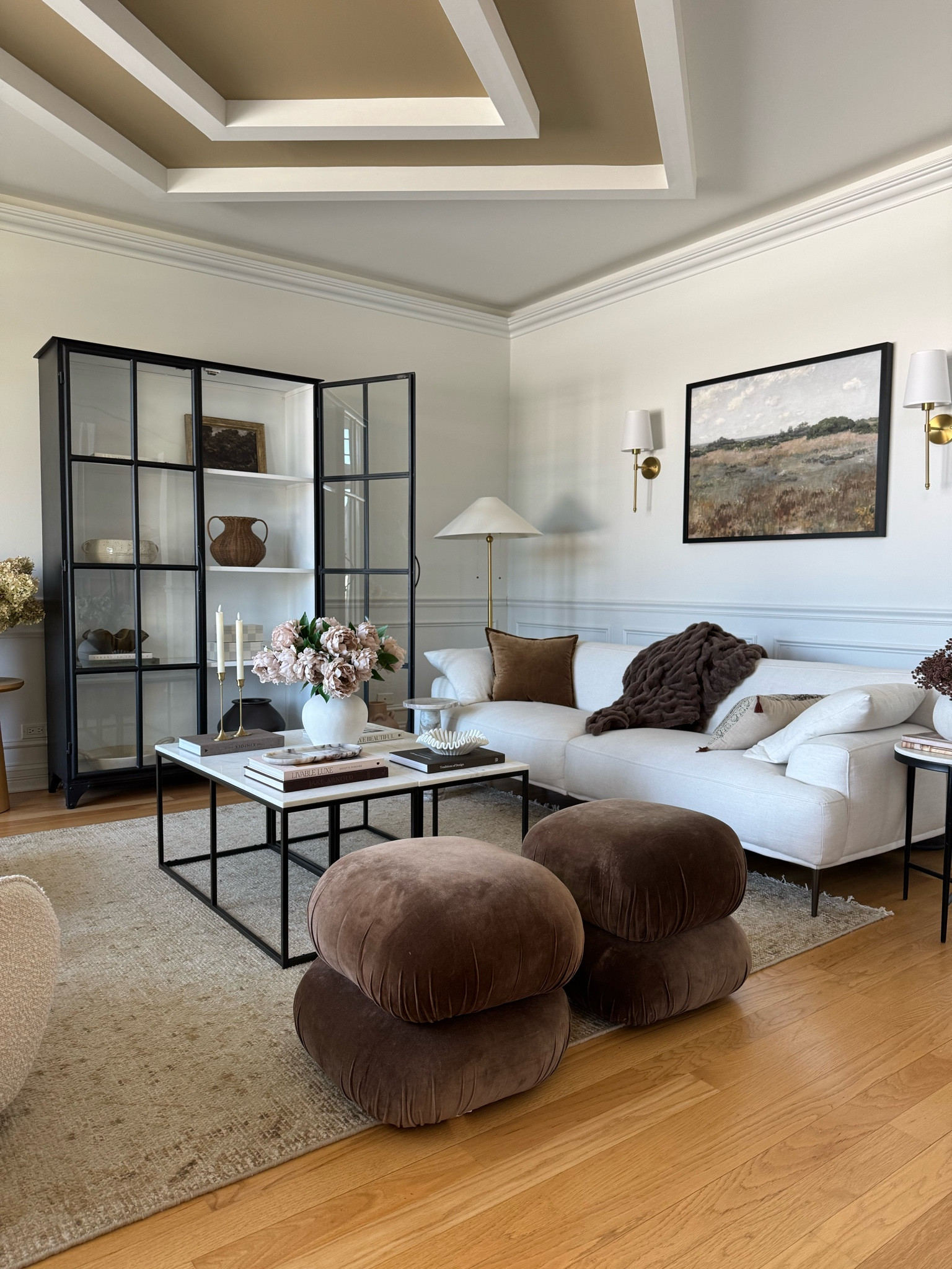 Living room views! I added these beautiful brown tones and love how warm and welcoming it feels.  

#LTKHome #LTKSaleAlert #LTKStyleTip