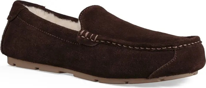 Tipton Faux Fur Lined Moccasin Slipper | Nordstrom Rack