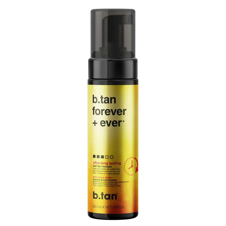 b.tan forever + ever - self tan mousse, 6.7 fl oz | Walmart (US)
