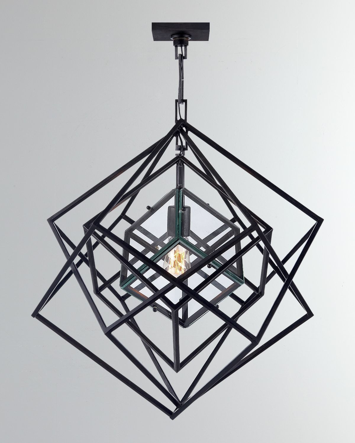 Cubist Small Chandelier | Horchow