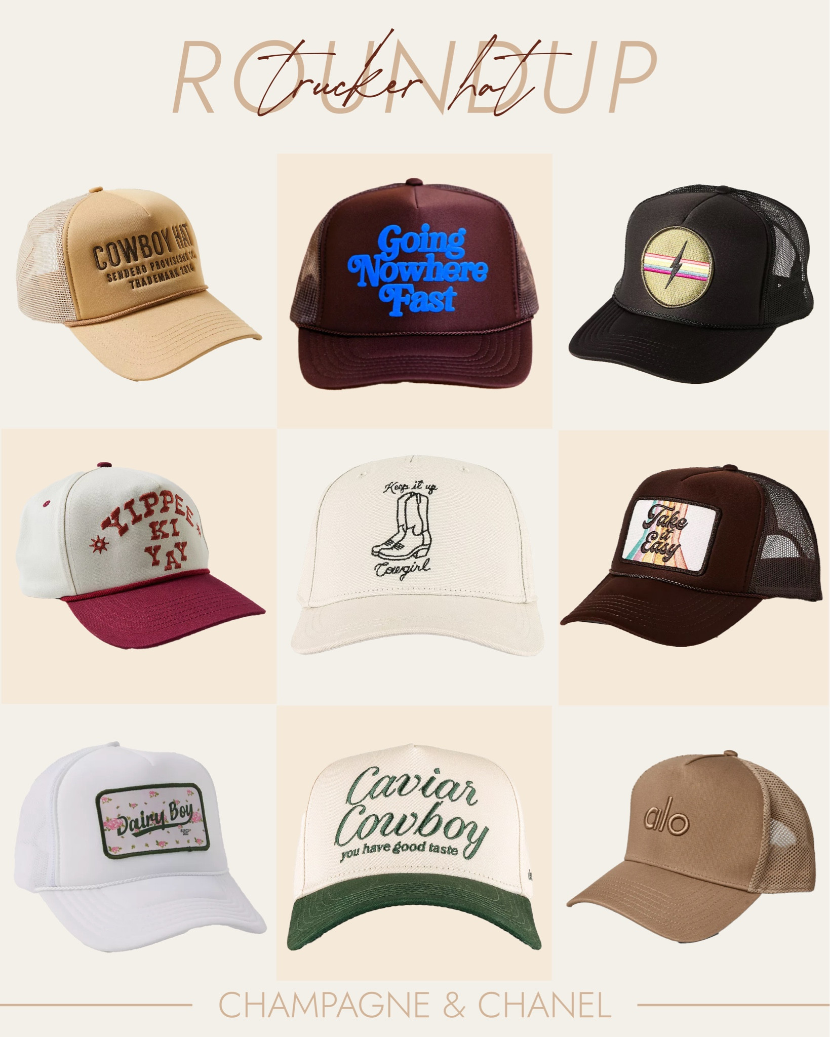Trucker hat round up!

#LTKStyleTip #LTKSeasonal #LTKFindsUnder50
