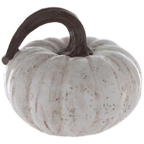 Cream Swirl Stemmed Pumpkin Autumn Fall Harvest Decoration 5" Height - Walmart.com | Walmart (US)