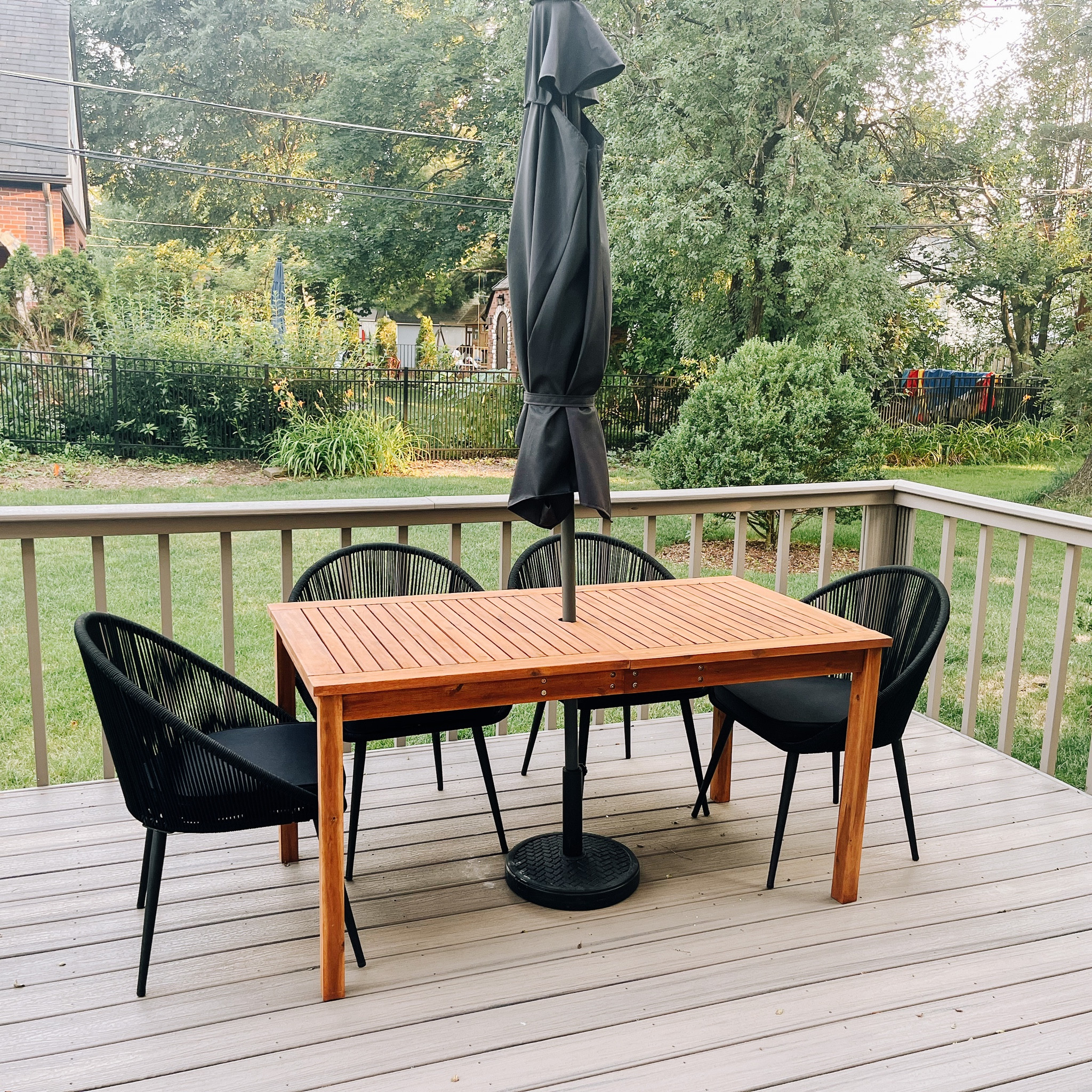 The outdoor space is starting to come together! Stole my deck furniture for the new patio that was added off the side so guess we had to go shopping to replace it 🤷🏻‍♀️

Outdoor living | patio furniture | walmart | outdoor space inspo | deck inspo | patio inspo 

#LTKSeasonal #LTKhome #LTKunder100