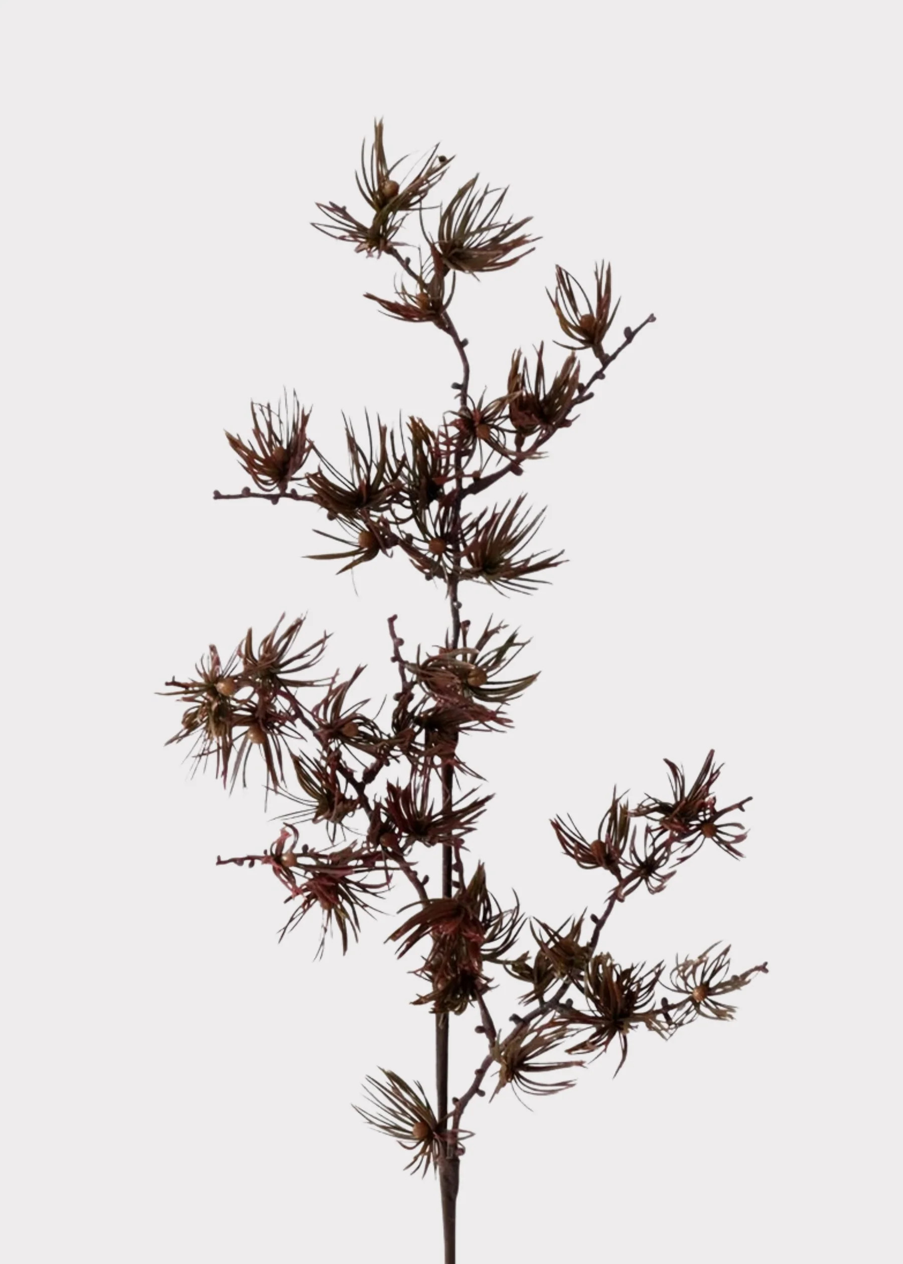 Fall Burgundy Fake Pine Foliage Branch - 32" | Afloral