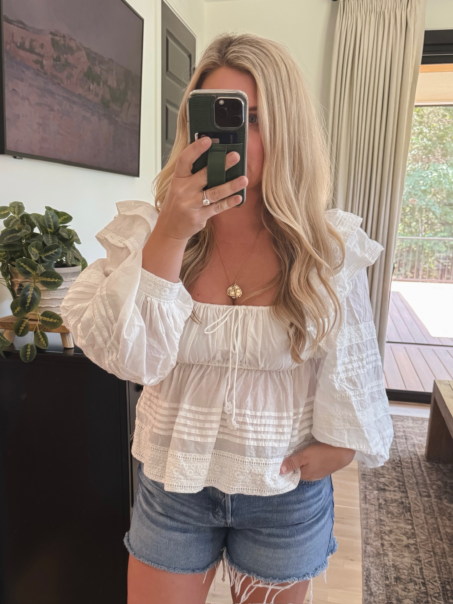 Fun summer outfit with denim shorts.

#LTKStyleTip