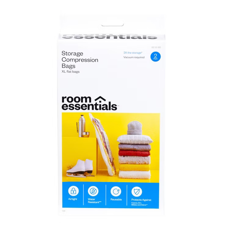 2 XL Compression Bags Clear - Room Essentials™ | Target