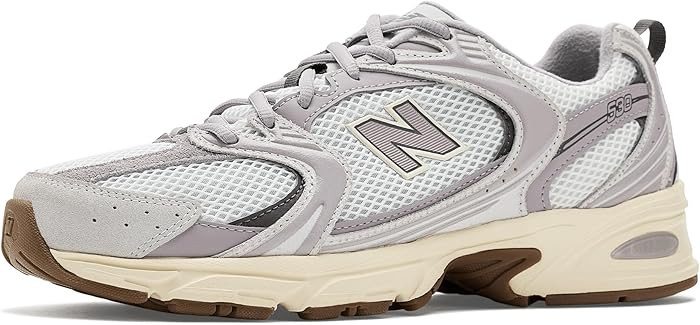 New Balance Unisex 530 Sneaker, Grey Matter/Truffle Salt, 5 US Men | Amazon (US)