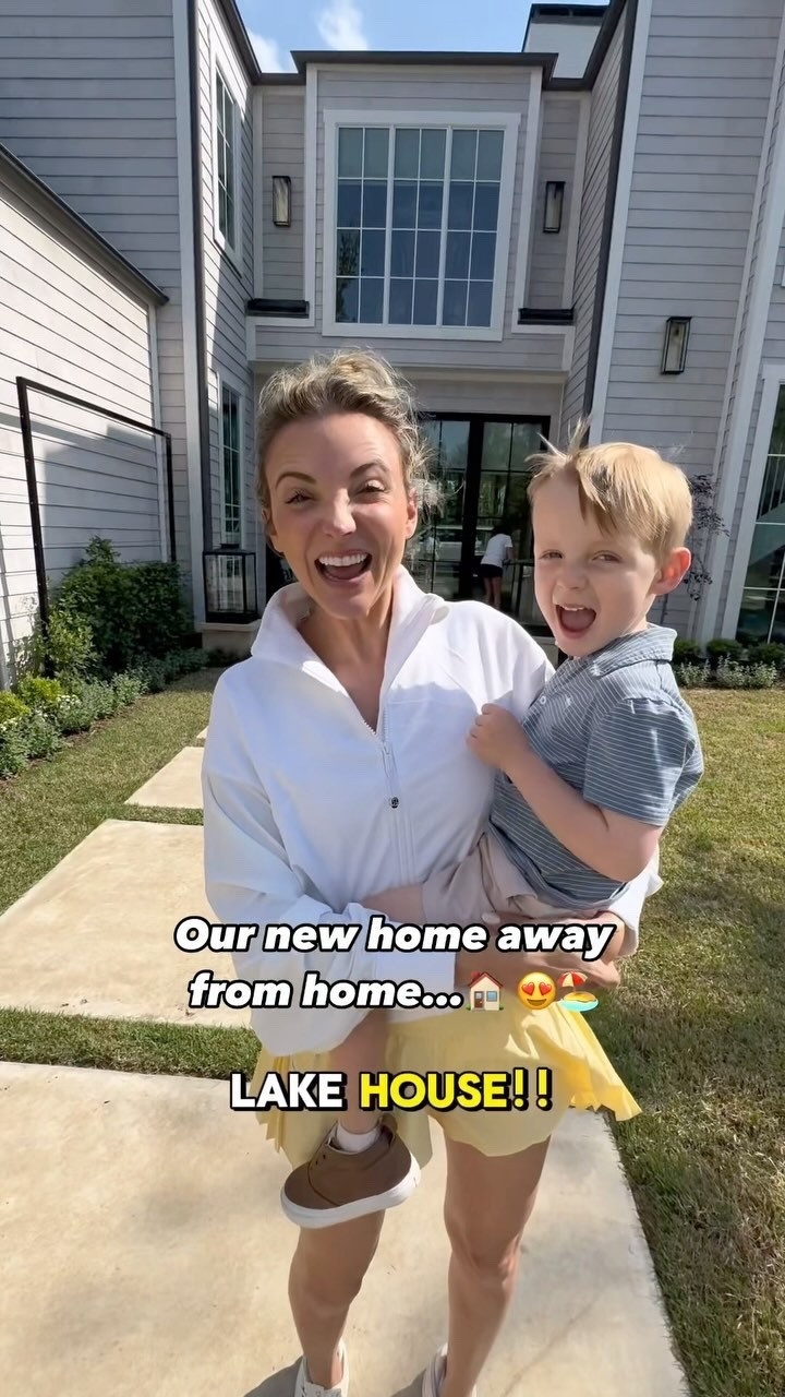 Our new home away from home 🏡🏖️ Tornado claiming her room at the end 😂

#LTKHome #LTKStyleTip #LTKFamily