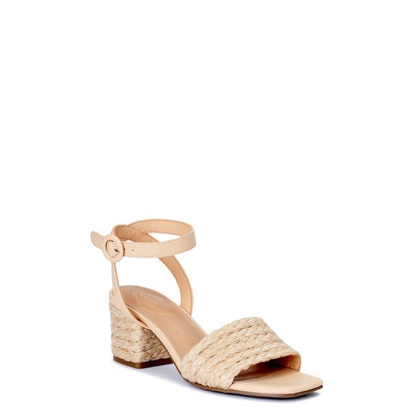 Scoop Wrapped Block Heel Sandal | Walmart (US)