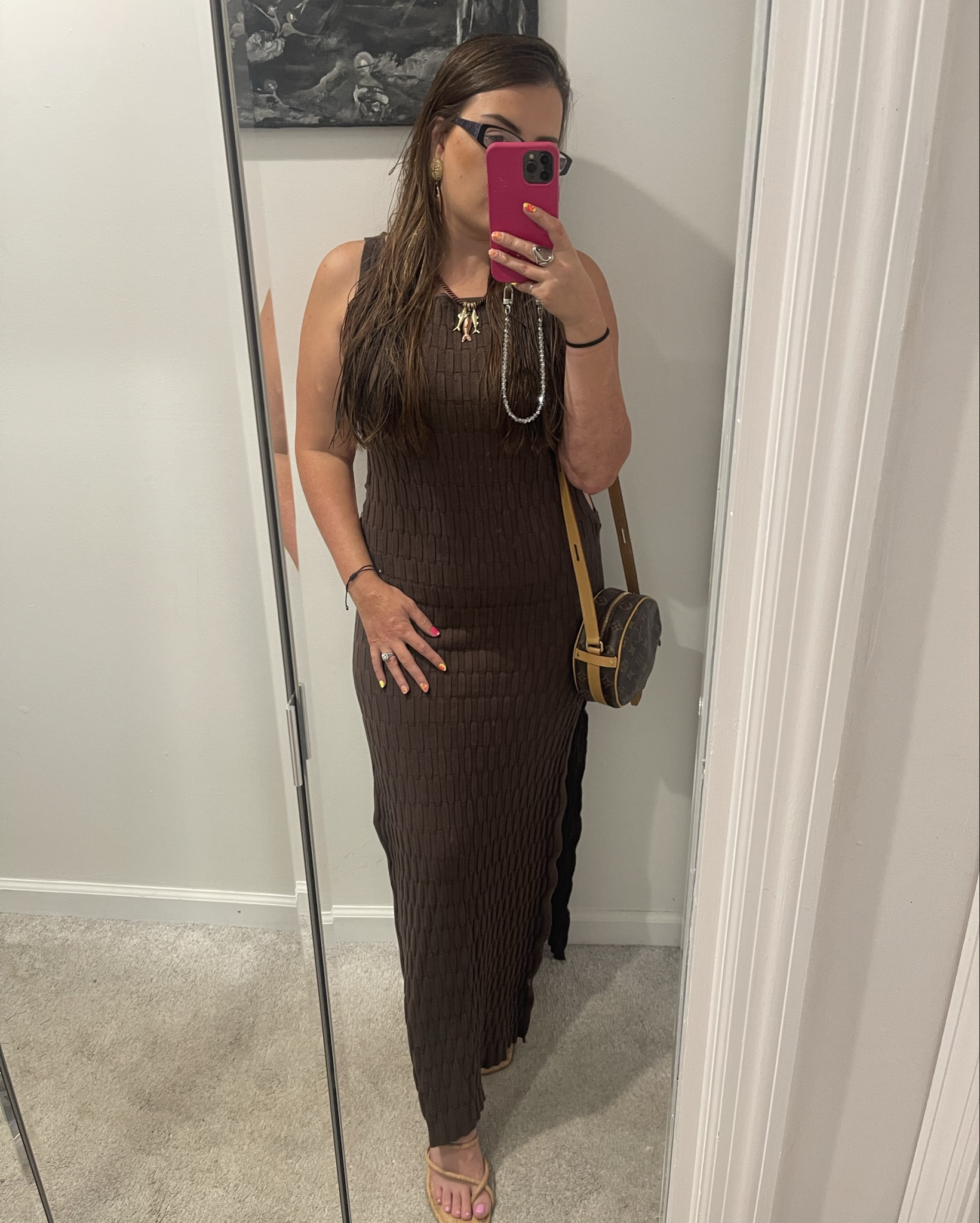 In love with this dress from Free People! 🤎

Wearing the Small but my usual XS size would be better. Bought what they had in stock a few weeks ago - looks like all sizes are restocked now though and they have several other awesome colorways! 🩷🤍💚

Linked the dupe too 😜

#LTKStyleTip #LTKSeasonal