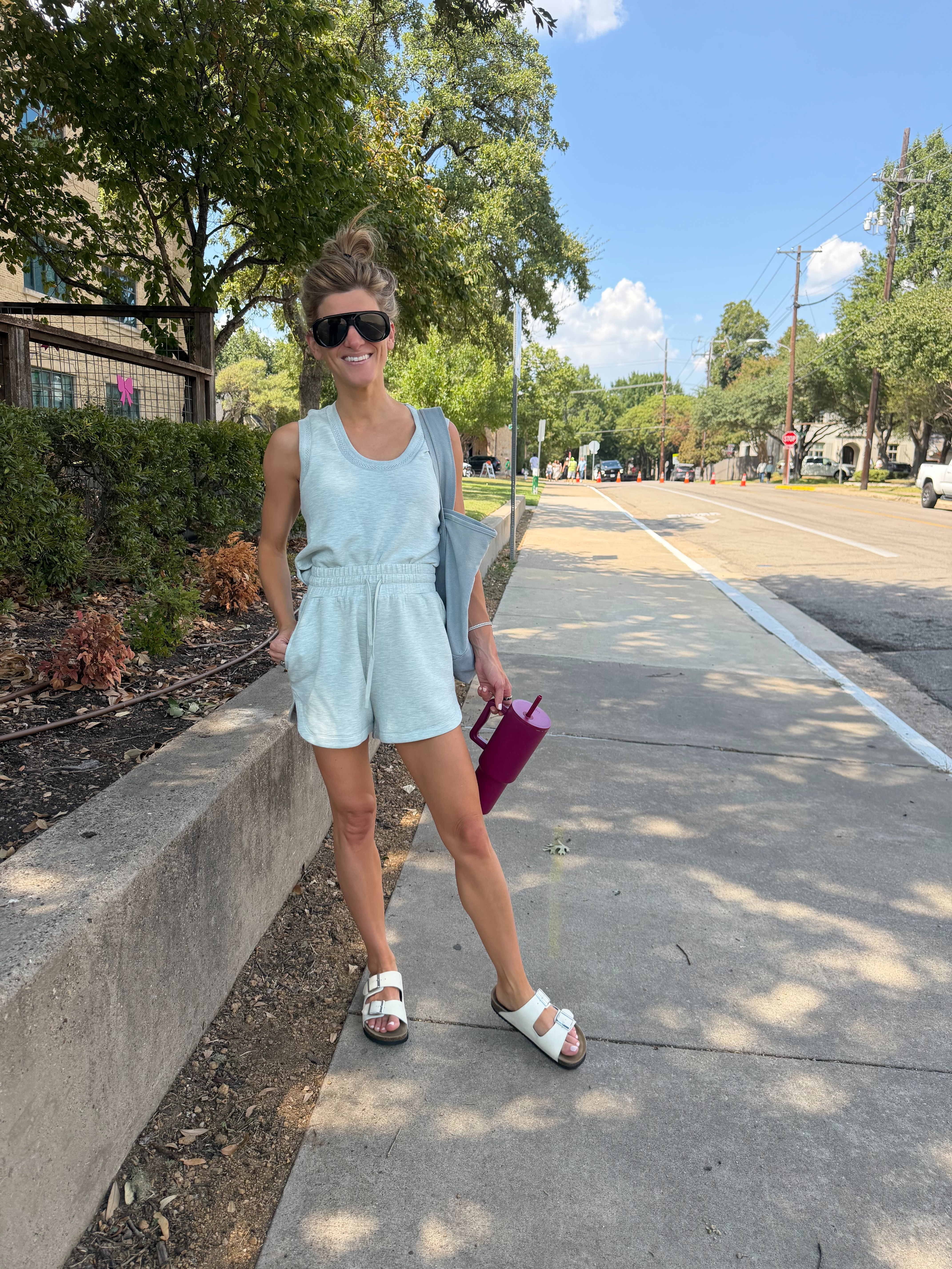 Varley mint tank and short set (wearing XS) 

 