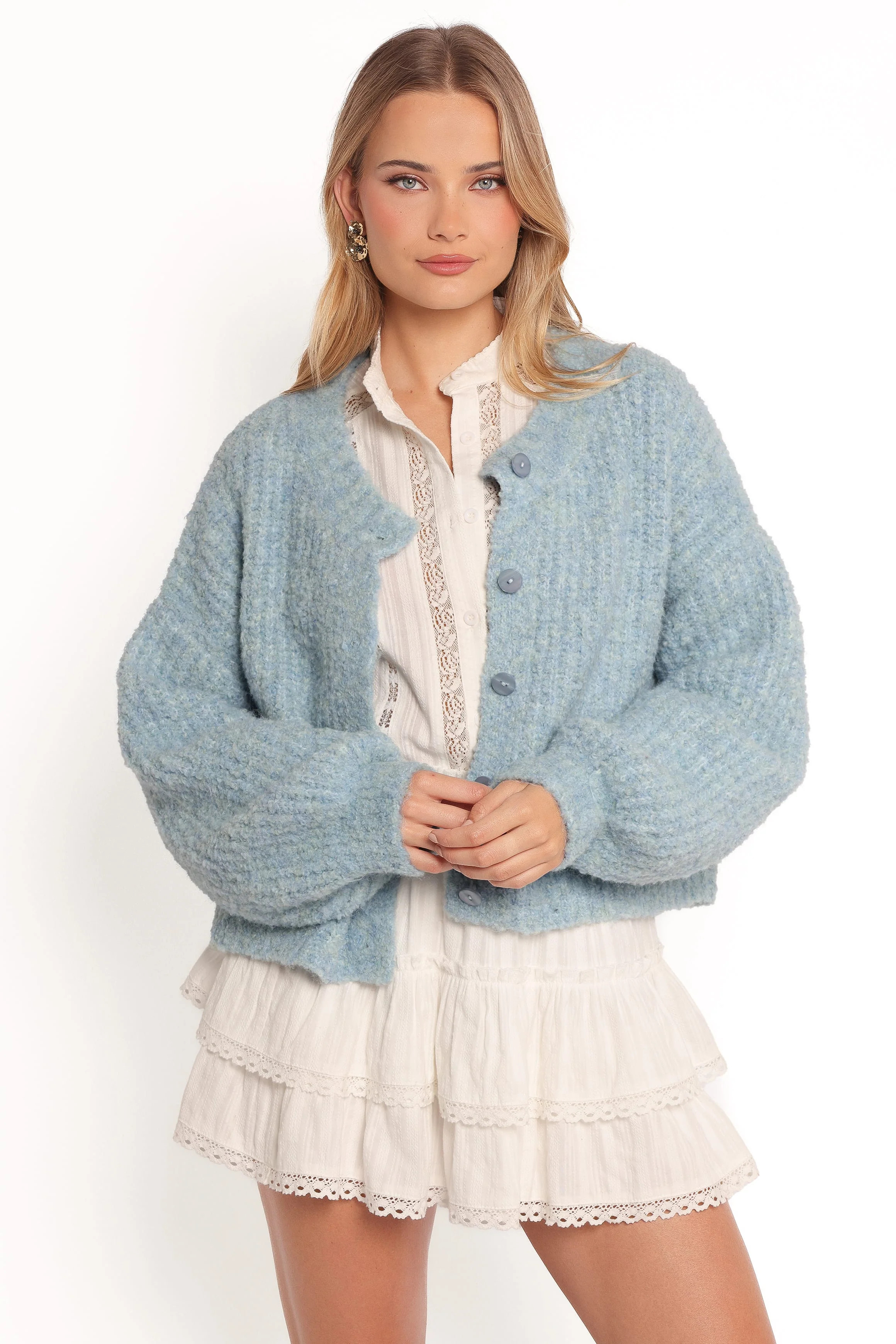 Albertine Cardigan - Blue | Petal & Pup (AU)