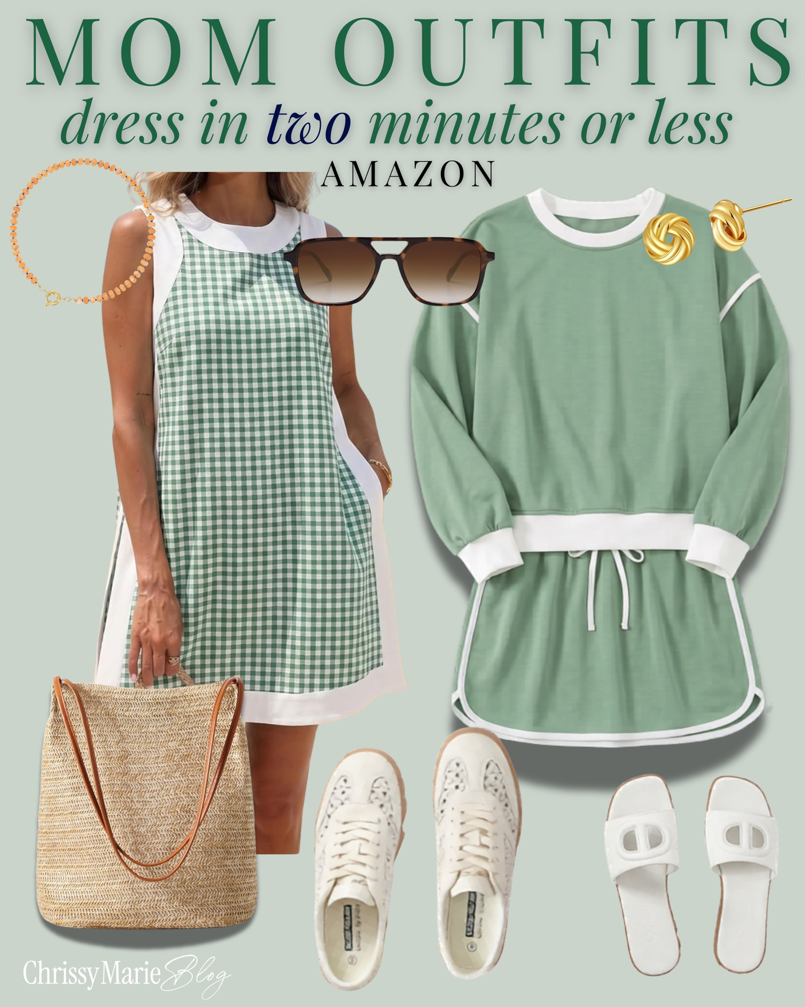 Mom outfits for when you have about two minutes to get dressed and everyone is already asking where their shoes are. Easy, comfortable pieces that still make it look like you had a plan. 

 #LTKgrwm #LTKootd #LTKmomlife
