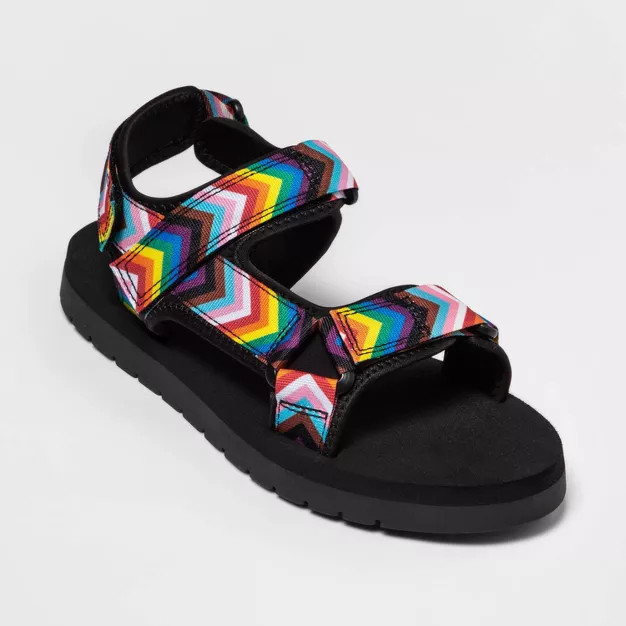 Pride Adult Adventure Sandals - Black | Target