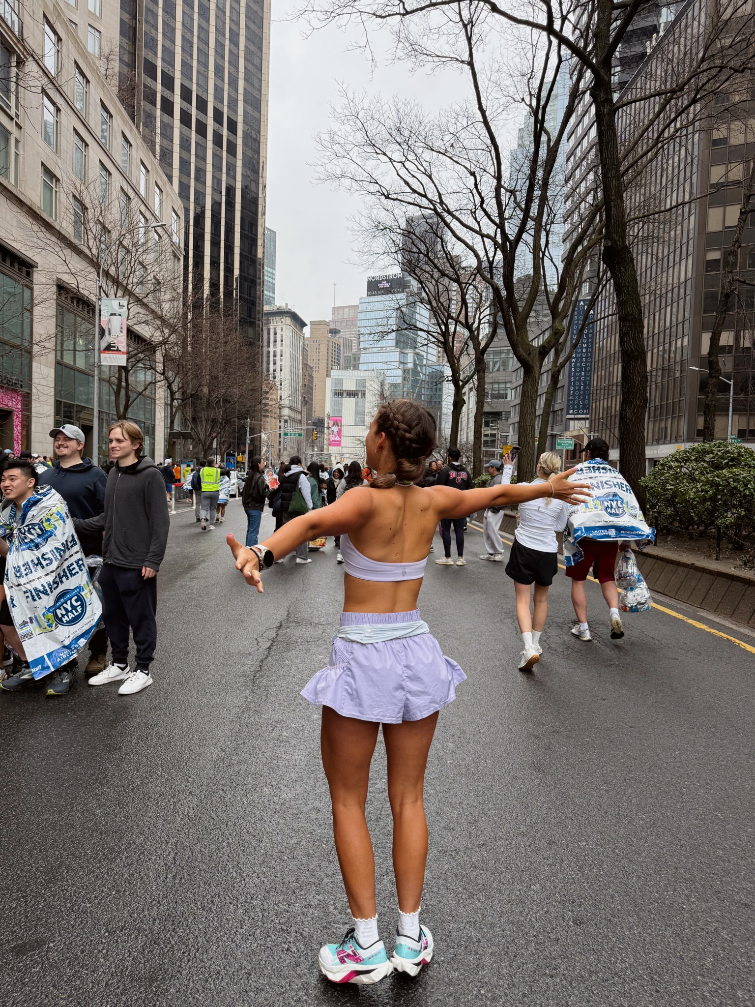 nyc half marathon ootd💜💜

#LTKStyleTip #LTKActive #LTKSeasonal