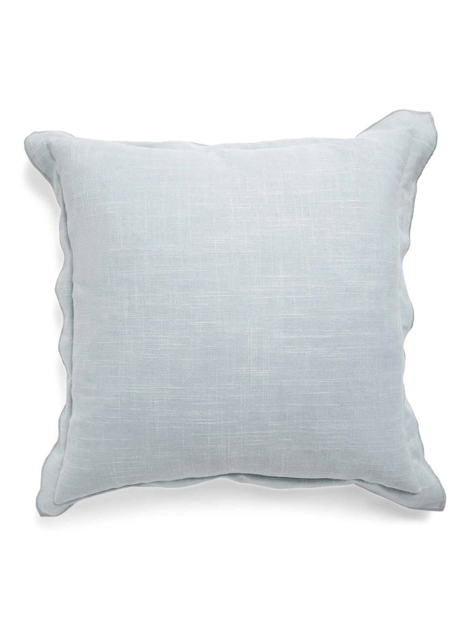 Made In Usa 22x22 Linen Blend Overfilled Double Flange Pillow | Marshalls