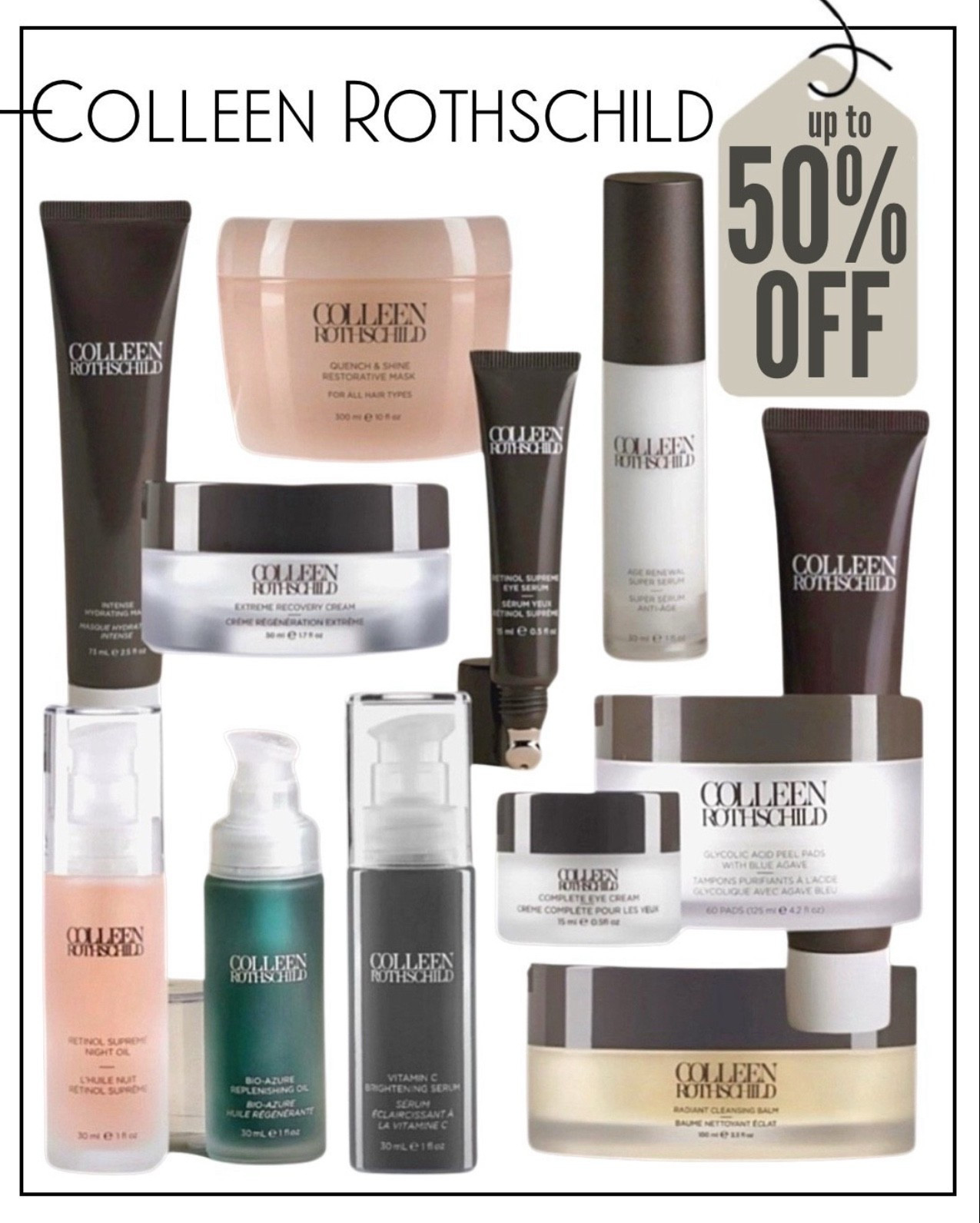 Colleen Rothschild 50% OFF SELECT SETS + 30% OFF everything else! 

