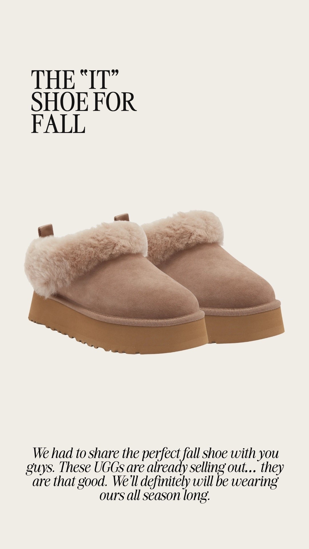 Grab these before they sell out!

Fall shoe, fall must haves, fall fashion