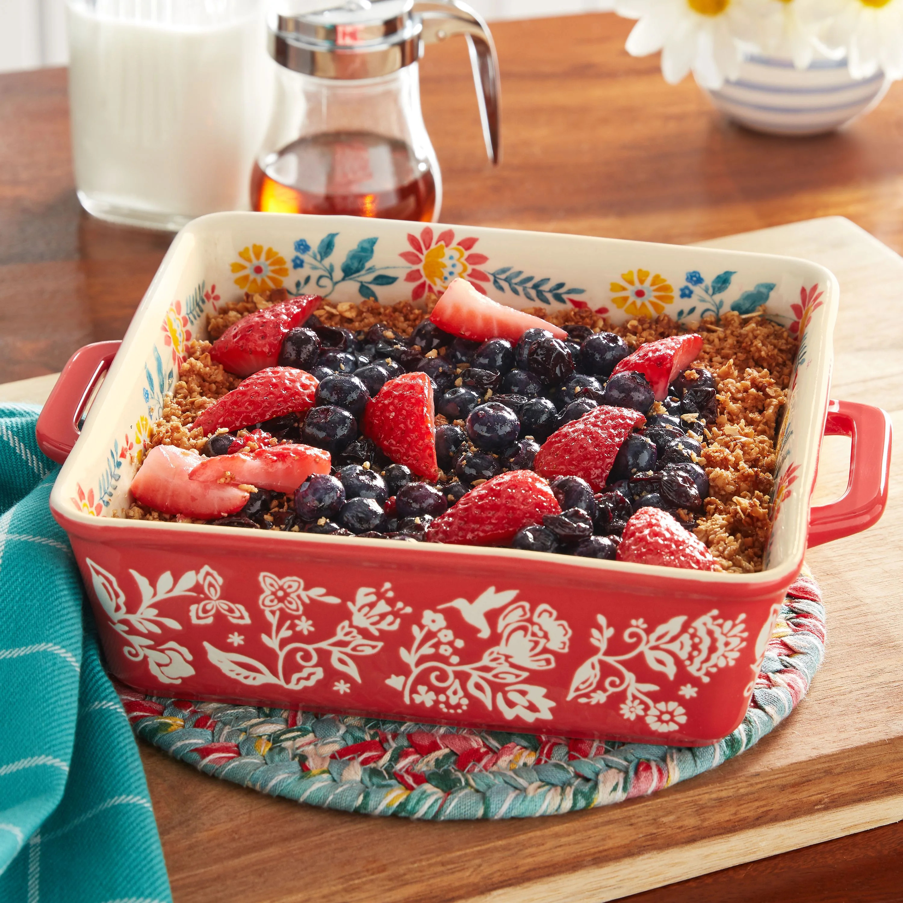 The Pioneer Woman Mazie 8" x 8" Square Baker | Walmart (US)