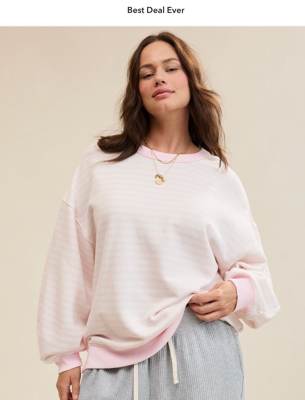 Oversized sweatshirt. So soft on sale for Black Friday 

#LTKCyberWeek #LTKGiftGuide #LTKSeasonal