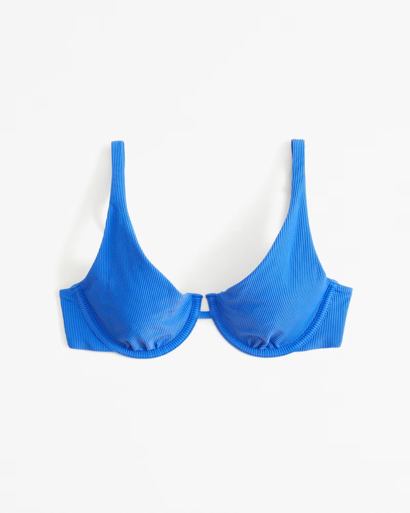 High Apex Underwire Bikini Top | Abercrombie & Fitch (US)