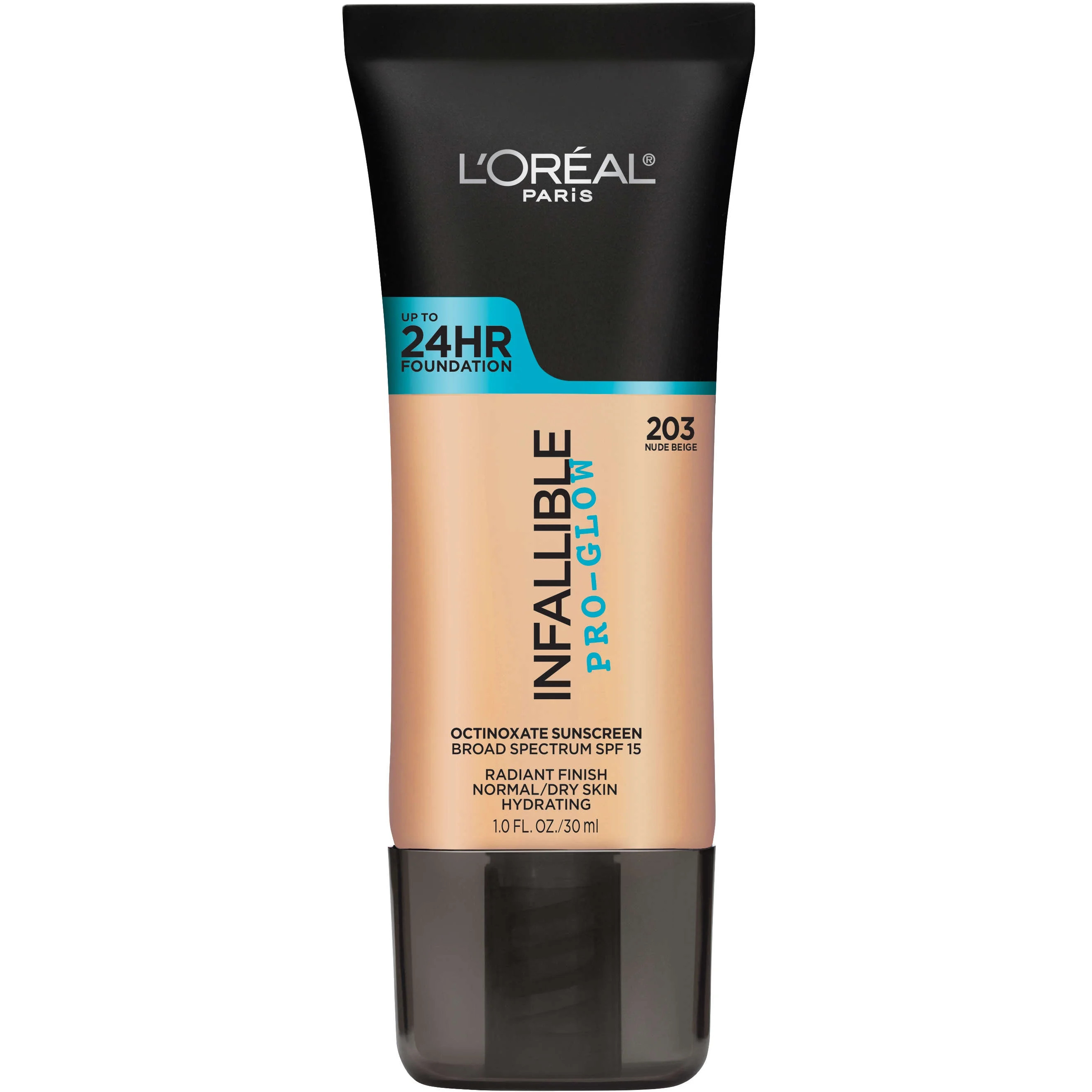 L'Oreal Paris Infallible Pro-Glow Foundation, Nude Beige, 1 fl. oz. | Walmart (US)