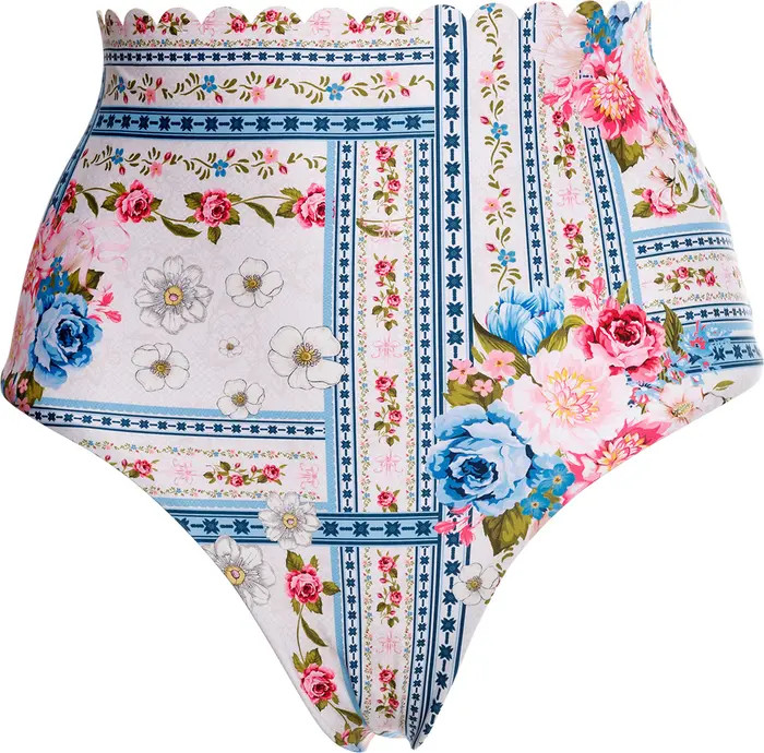 Alicia Meraki High Waist Bikini Bottoms | Nordstrom