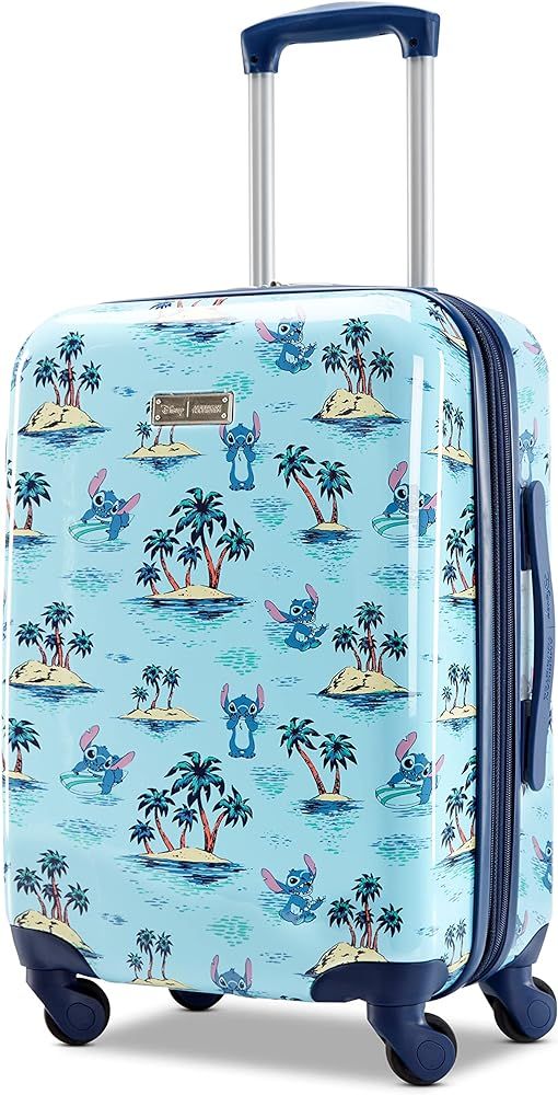 American Tourister Disney Hardside Luggage with Spinner Wheels, Multicolor, Carry-On 20-Inch | Amazon (US)