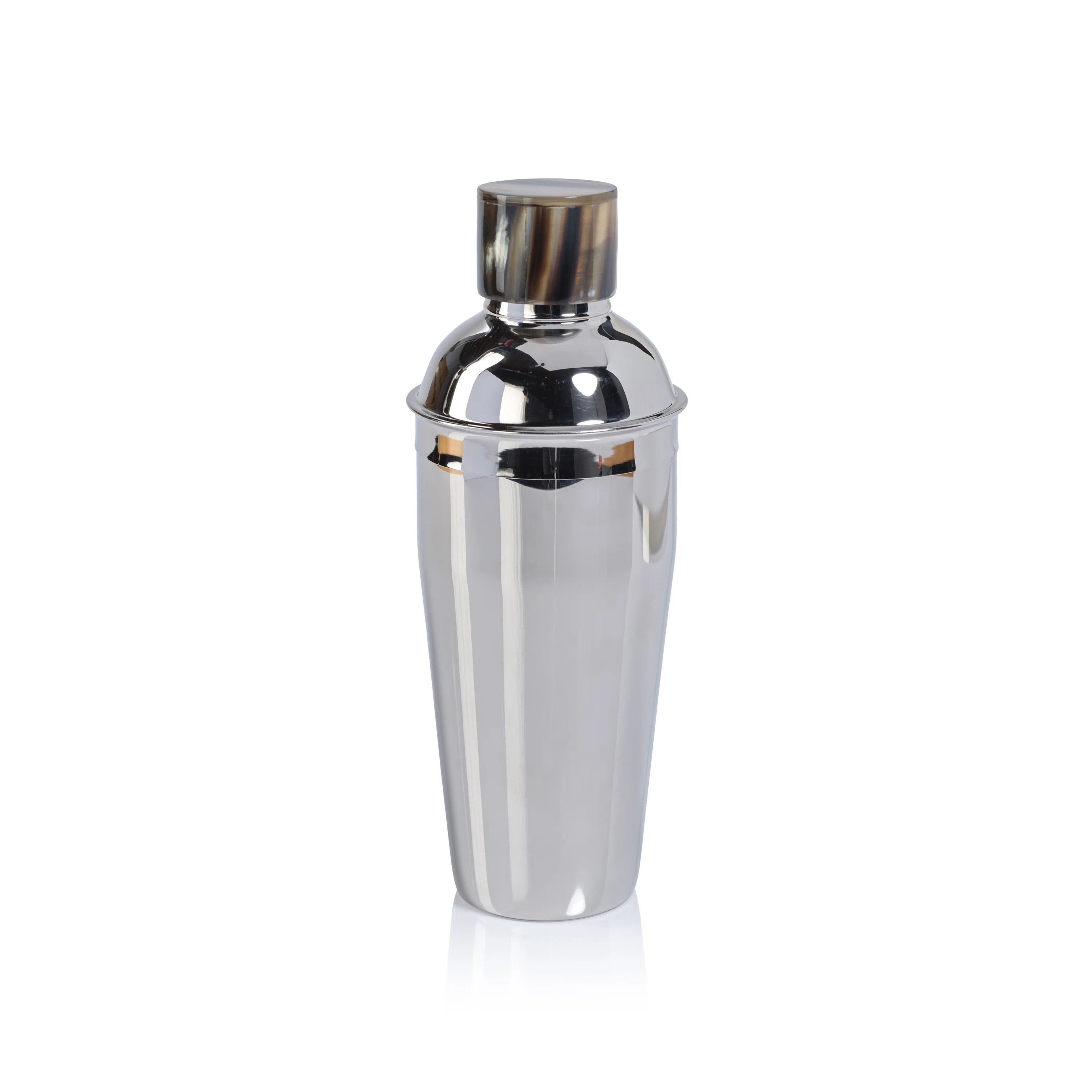 Stainless Steel Cocktail Shaker with Cap | Wayfair North America