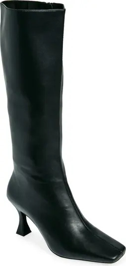 Jeffrey Campbell Check Mate Knee High Boot (Women) | Nordstrom | Nordstrom